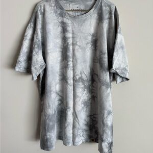 YoungLA Gray Short Sleeve Tee Casual Comfort